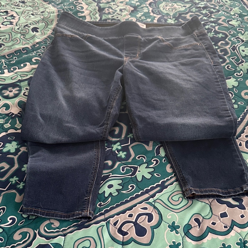 Dark Blue Denim Skinny Jeans